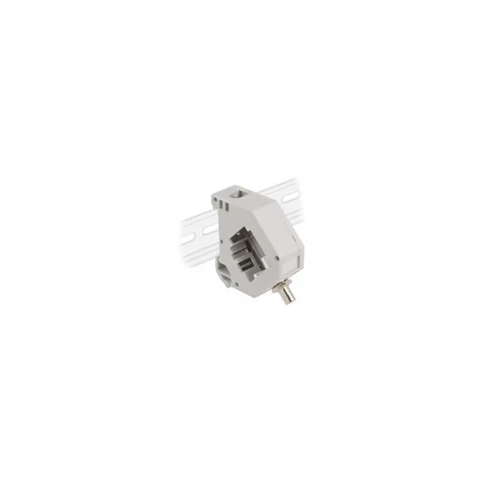 Delock Hutschienenadapter mit Keystone ST Simplex Buchse zu ST Simplex Buchse — image 1