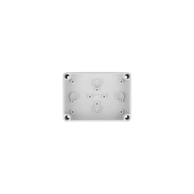 Delock Installationsgehäuse mit Kabeleinführungen 130 x 93 x 57 mm grau — image 3