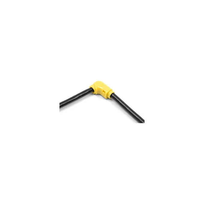 Delock Kabel Clips zum Abwinkeln 8 Stück gelb — image 2