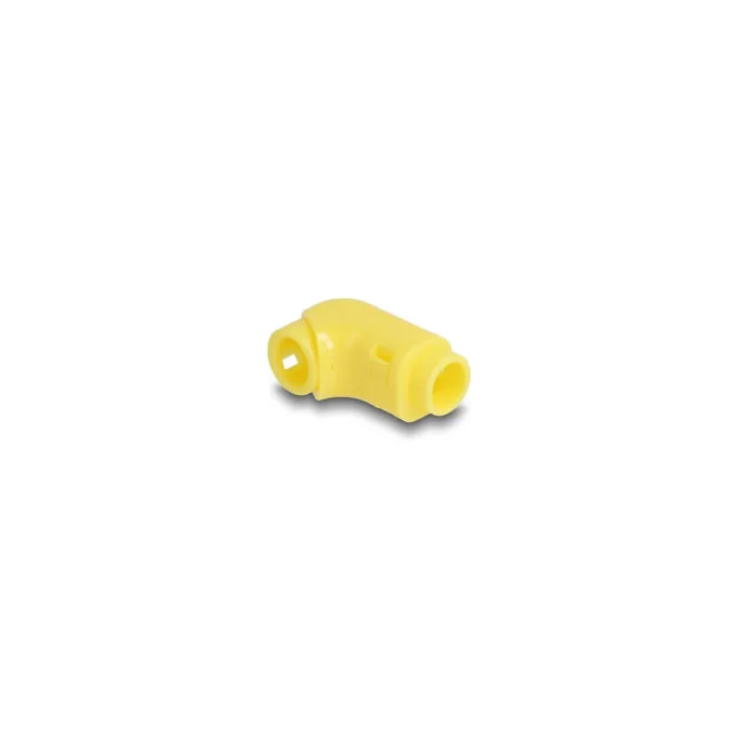 Delock Kabel Clips zum Abwinkeln 8 Stück gelb — image 1