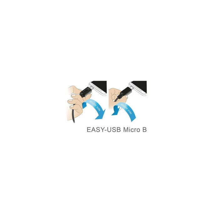 Delock Kabel EASY-USB 2.0 Typ-A Stecker to EASY-USB 2.0 Typ Micro-B Stecker 3 m schwarz — image 4