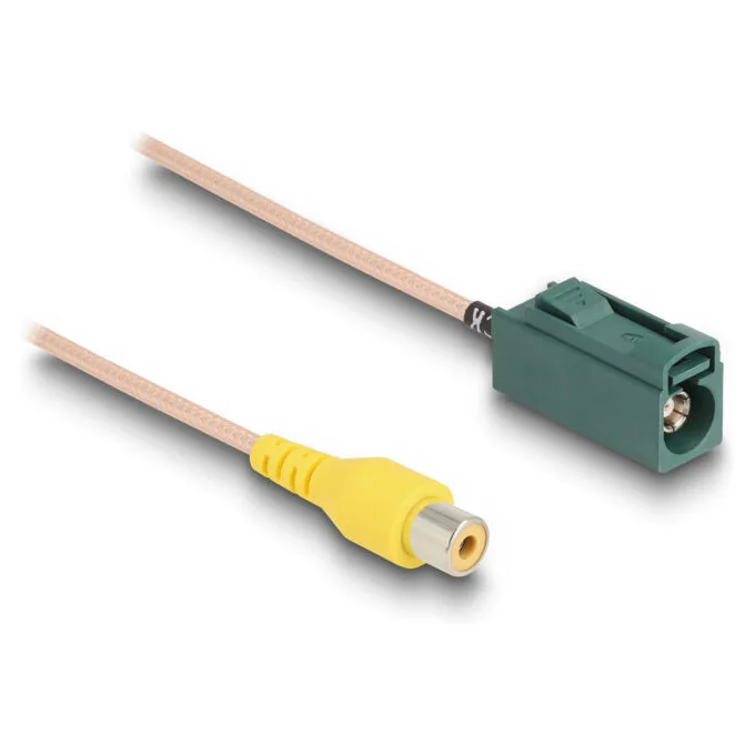 Delock Kabel FAKRA E Buchse zu Cinch Buchse RG-179 32 cm — image 2