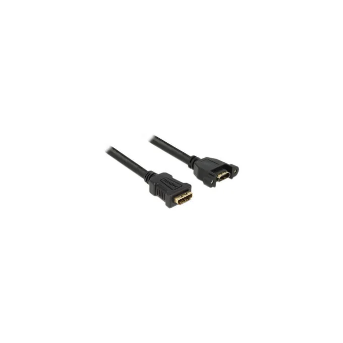 Delock Kabel HDMI-A Buchse to HDMI-A Buchse zum Einbau 4K 30 Hz 0.25 m — image 3
