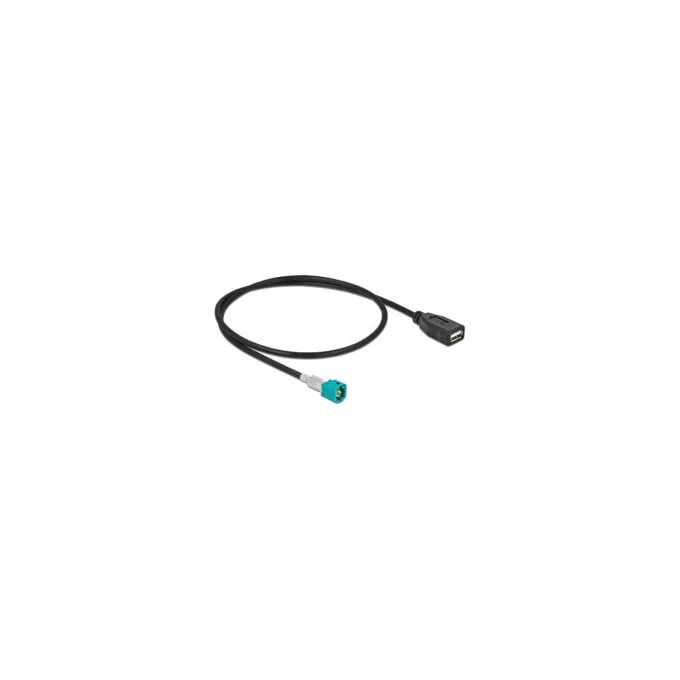 Delock Kabel HSD Z Stecker zu USB 2.0 Typ-A Buchse 0.5 m Premium — image 2