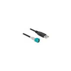Delock Kabel HSD Z Stecker zu USB 2.0 Typ-A Stecker 1 m
