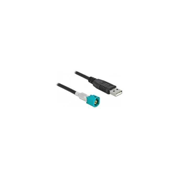 Delock Kabel HSD Z Stecker zu USB 2.0 Typ-A Stecker 1 m — image 1