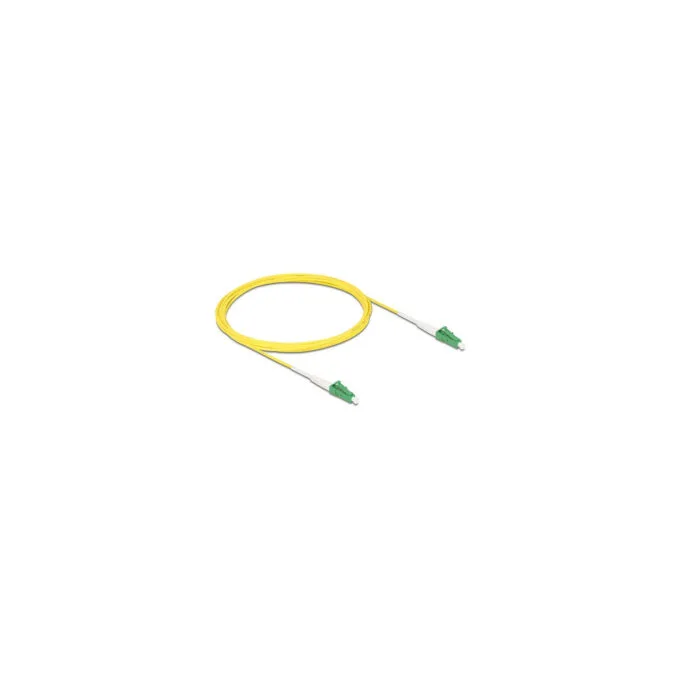 Delock Kabel Lichtwellenleiter LC-APC zu LC-APC Simplex Singlemode OS2 3 m — image 1