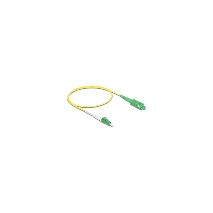 Delock Kabel Lichtwellenleiter LC-APC zu SC-APC Simplex Singlemode OS2 0.5 m — image 1
