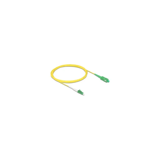 Delock Kabel Lichtwellenleiter LC-APC zu SC-APC Simplex Singlemode OS2 3 m — image 1