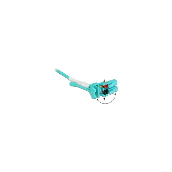 Delock Kabel Lichtwellenleiter LC to LC Multimode OM3 Uniboot 3 m — image 2