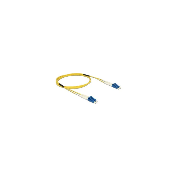Delock Kabel Lichtwellenleiter LC to LC Singlemode OS2 1 m — image 2