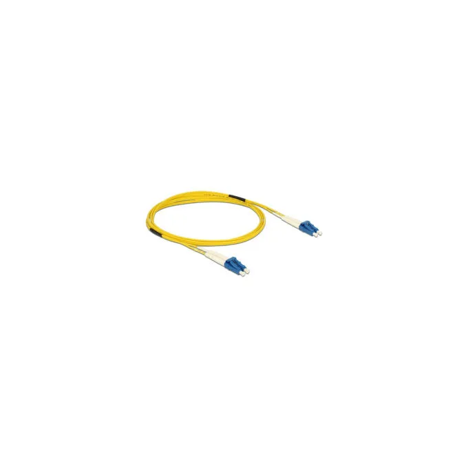 Delock Kabel Lichtwellenleiter LC to LC Singlemode OS2 2 m — image 2