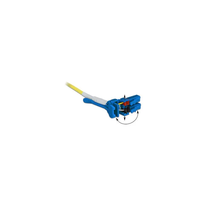 Delock Kabel Lichtwellenleiter LC to LC Singlemode OS2 Uniboot 3 m — image 2