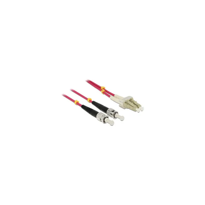 Delock Kabel Lichtwellenleiter LC to ST Multimode OM4 2 m — image 1