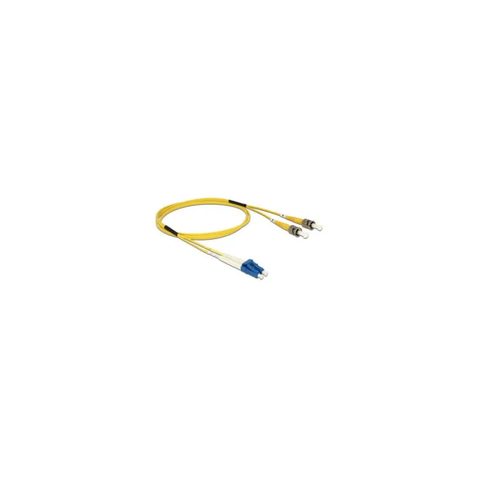 Delock Kabel Lichtwellenleiter LC to ST Singlemode OS2 1 m — image 1