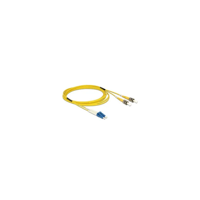 Delock Kabel Lichtwellenleiter LC to ST Singlemode OS2 2 m — image 1