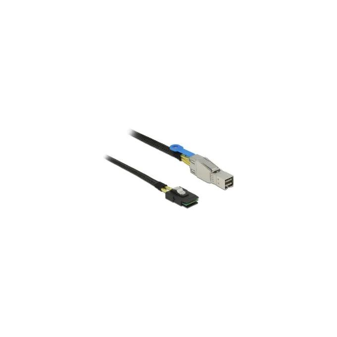 Delock Kabel Mini SAS HD SFF-8644 to Mini SAS SFF-8087 1 m — image 1