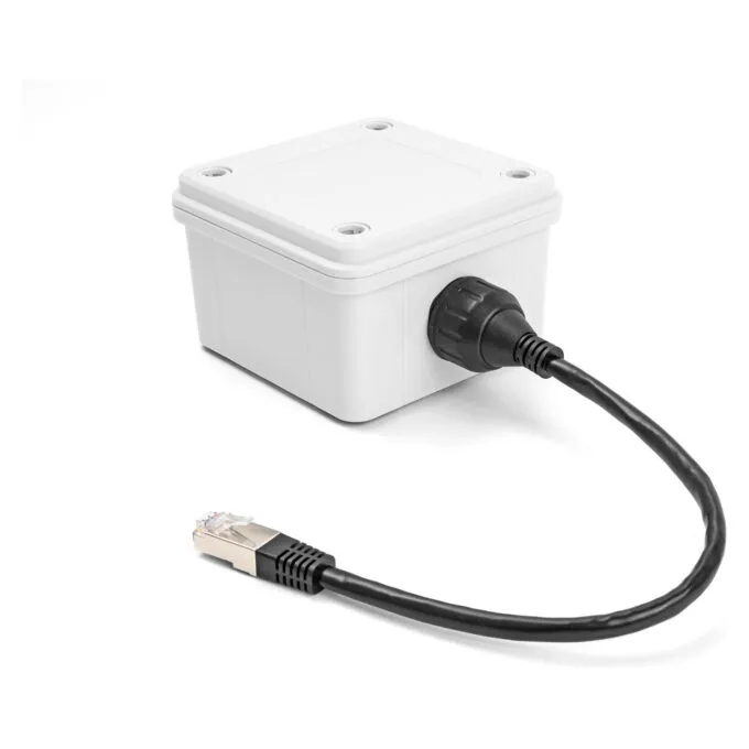 Delock Kabel RJ50 Stecker zu RJ50 Buchse zum Einbau mit Verschlusskappe IP67 staub- und wasserdicht 20 cm — image 3