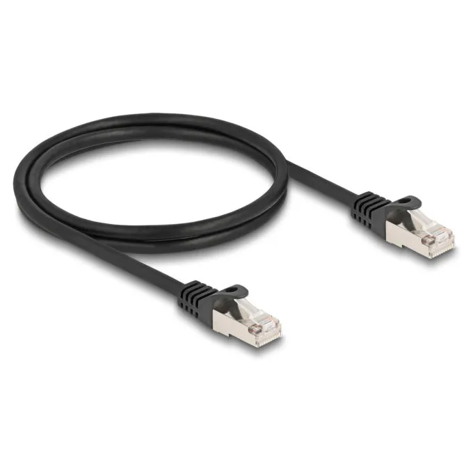 Delock Kabel RJ50 Stecker zu RJ50 Stecker F UTP 1 m schwarz — image 2