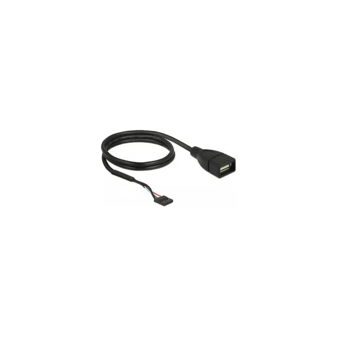 Delock Kabel USB 2.0 Pfostenbuchse zu 1 x USB 2.0 Typ-A Buchse 60 cm — image 1