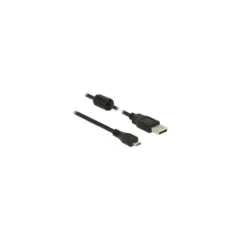 Delock Kabel USB 2.0 Typ-A Stecker to USB 2.0 Micro-B Stecker 1.5 m schwarz