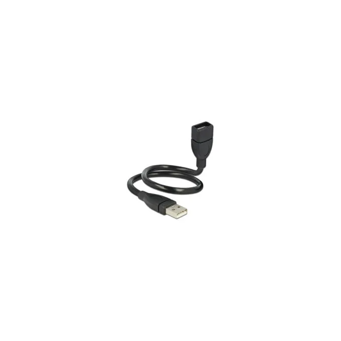 Delock Kabel USB 2.0 Typ-A Stecker to USB 2.0 Typ-A Buchse ShapeCable 0.35 m — image 1