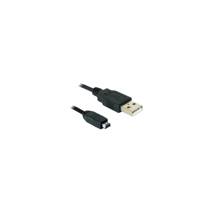 Delock Kabel USB-B mini 4 Pin Hirose Stecker zu USB-A Stecker 1.5 m — image 1
