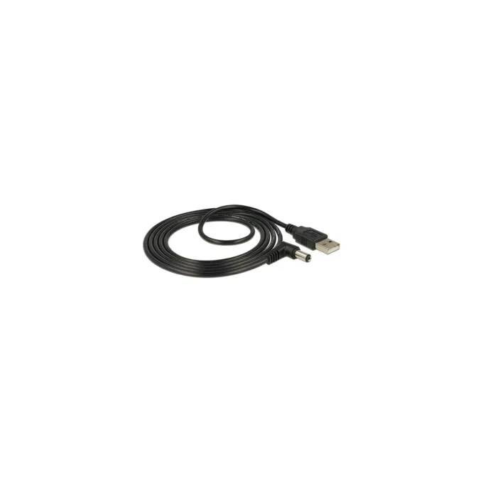 Delock Kabel USB Power to DC 5.5 x 2.1 mm Stecker 90° 1.5 m — image 2