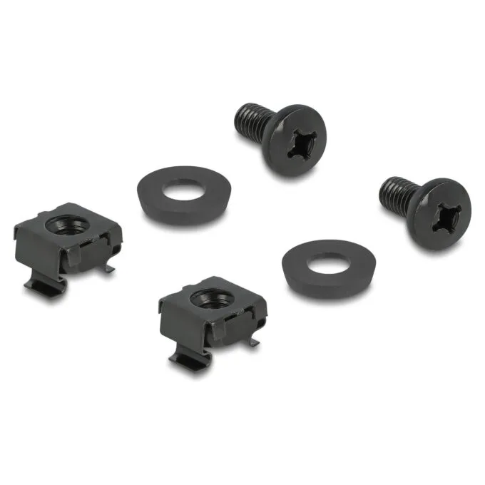 Delock Kabelbügel 83 x 60 mm mit Montageplatte schwarz — image 4