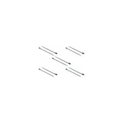 Delock Kabelbinder mit Befestigungsöse L 160 x B 4.8 mm schwarz 10 Stück