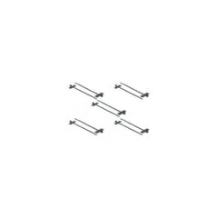 Delock Kabelbinder mit Beschriftungsfeld L 100 x B 2.5 mm schwarz 10 Stück