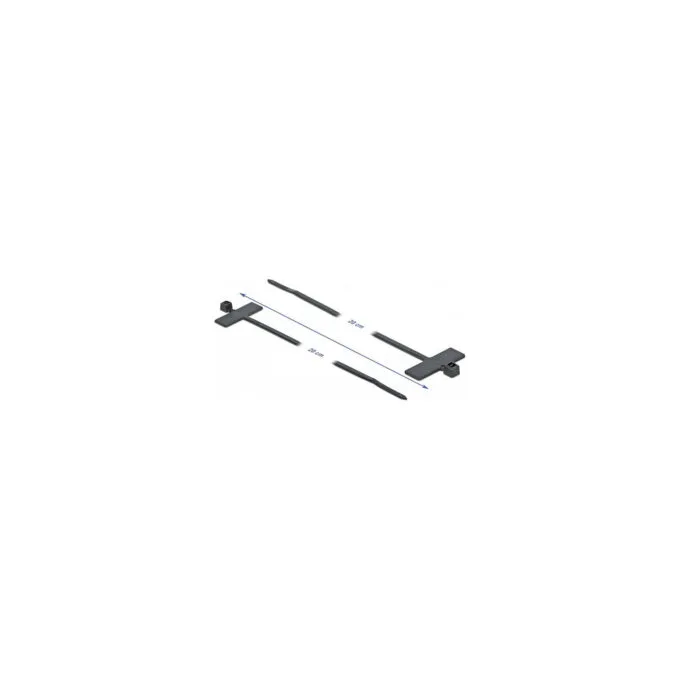 Delock Kabelbinder mit Beschriftungsfeld L 200 x B 2.5 mm schwarz 10 Stück — image 2