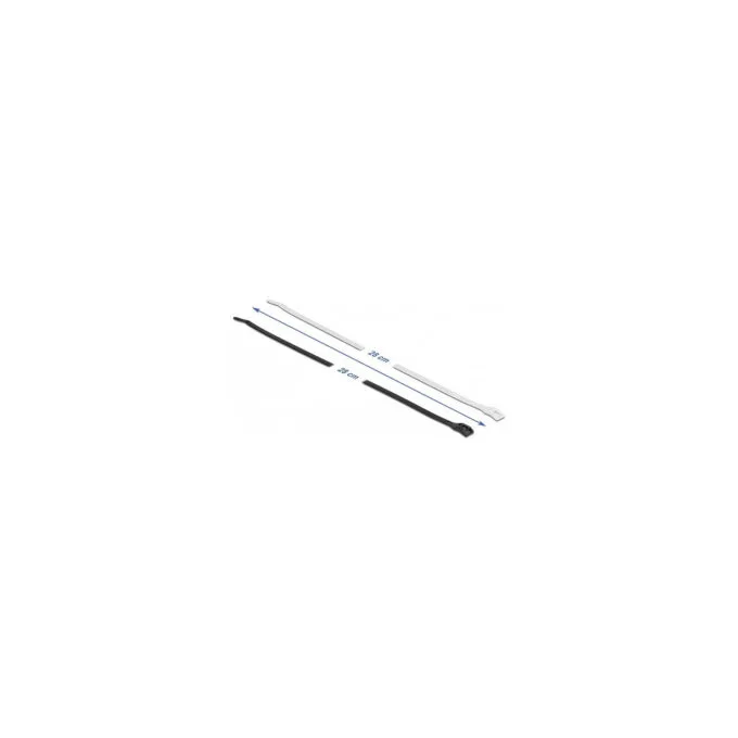 Delock Kabelbinder mit flachem Kopf L 280 x B 4.6 mm 100 Stück — image 4