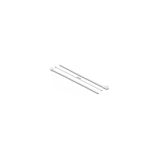 Delock Kabelbinder wiederverwendbar L 200 x B 4.8 mm 100 Stück weiß — image 2