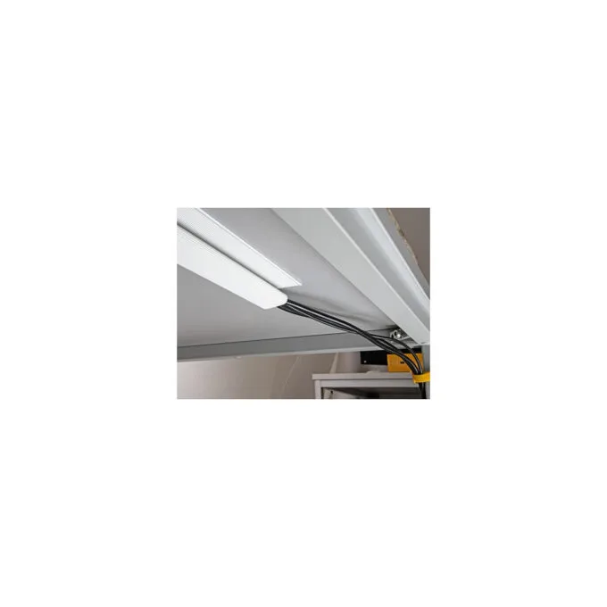 Delock Kabelkanal für Untertischmontage 57 x 25 mm - Länge 400 mm 2 Stück weiß — image 2