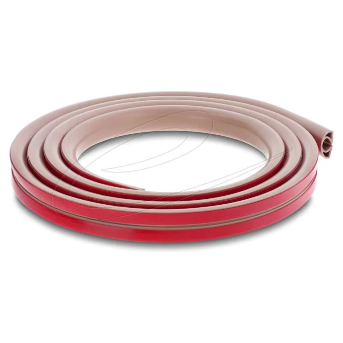 Delock Kabelkanal PVC flexibel 20 x 10 mm - Länge 2 m braun — image 1