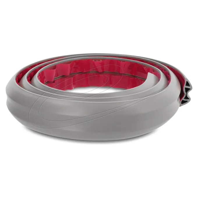 Delock Kabelkanal PVC flexibel 50 x 14 mm - Länge 2 m grau — image 1