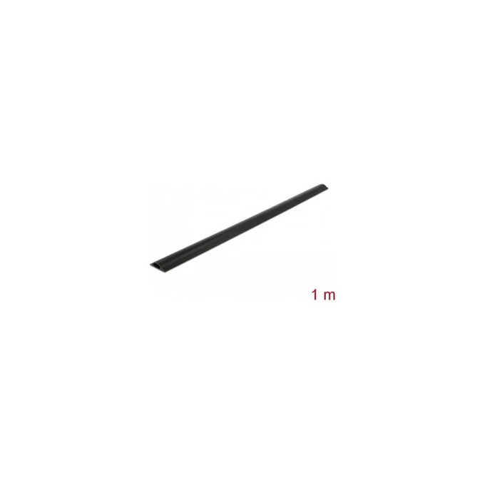 Delock Kabelkanal selbstklebend 30 x 8 mm - Länge 1 m schwarz — image 2