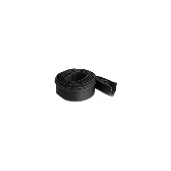 Delock Kabelschlauch Neopren flexibel mit Reißverschluss 1.5 m x 100 mm schwarz — image 1
