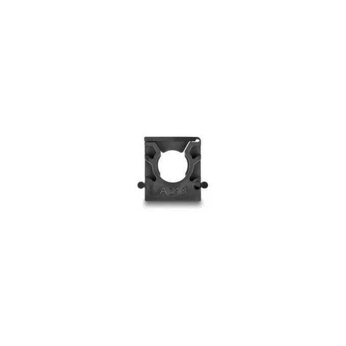 Delock Kabelschlauchhalter mit Verschlussclip 13 mm 8 Stück schwarz — image 3