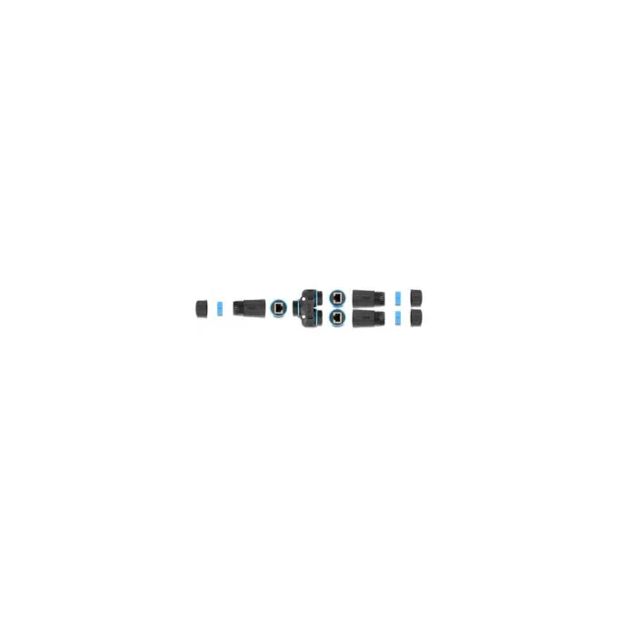 Delock Kabelverbinder RJ45 Buchse zu 2 x RJ45 Buchse Cat.6A wasserfest — image 3