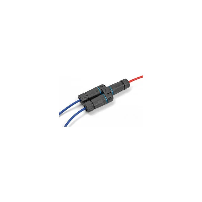 Delock Kabelverbinder RJ45 Buchse zu 2 x RJ45 Buchse Cat.6A wasserfest — image 4