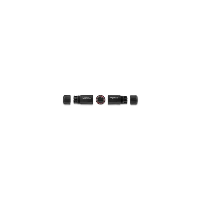 Delock Kabelverbinder RJ45 Buchse zu RJ45 Buchse Cat.6 mit M16 Gewinde und Bayonettverschluss IP68 staub- und wasserd... — image 3