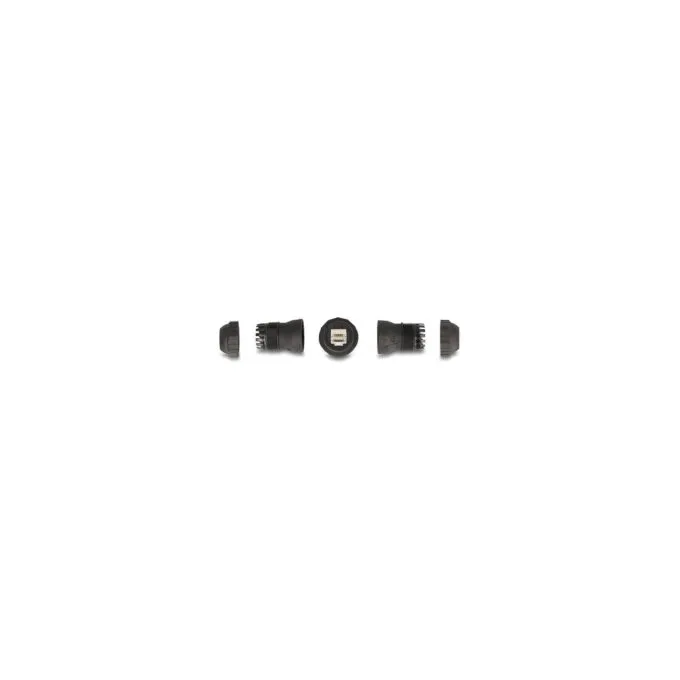 Delock Kabelverbinder RJ45 Buchse zu RJ45 Buchse Cat.6A IP68 staub- und wasserdicht — image 3