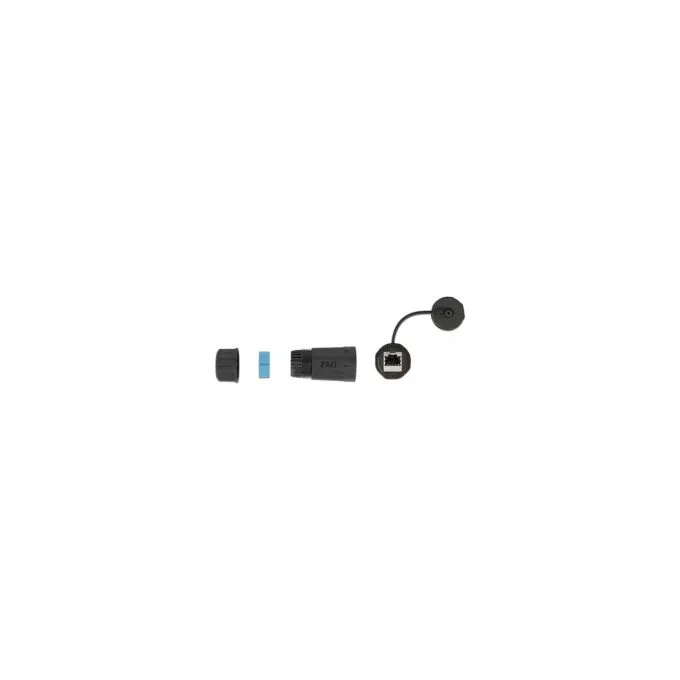 Delock Kabelverbinder RJ45 Buchse zu RJ45 Buchse Cat.6A mit Gehäuse und Verschlusskappe wasserfest — image 2