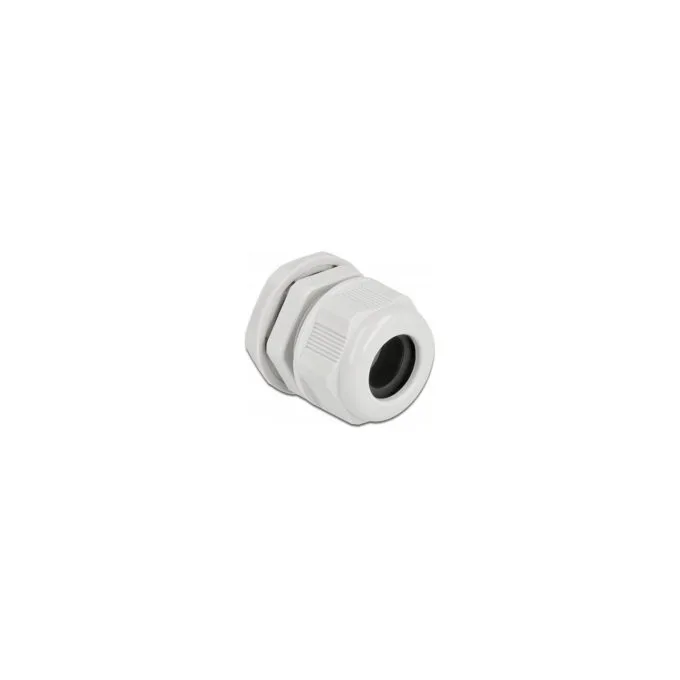 Delock Kabelverschraubung PG21 für Rundkabel grau 2 Stück — image 1