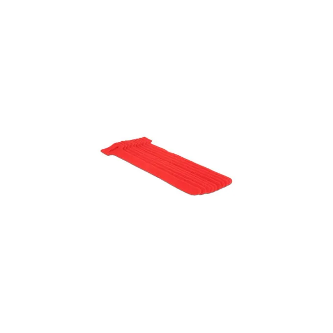 Delock Klett-Kabelbinder L 150 mm x B 12 mm 10 Stück rot — image 2