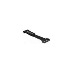 Delock Klett-Kabelbinder mit Schlaufe L 190 x B 25 mm schwarz 5 Stück