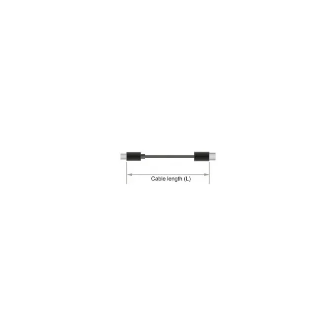 Delock Klinkenkabel 3.5 mm 3 Pin Stecker to Stecker gewinkelt 2 m schwarz — image 3