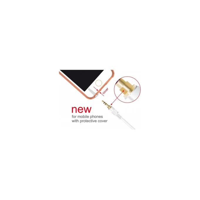Delock Klinkenverlängerungskabel 3.5 mm 3 Pin Stecker zu Buchse 5 m weiß — image 3